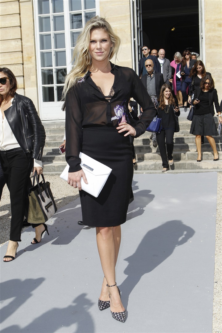Christian Dior 2014 İlkbahar/Yaz Ön Sıradakiler