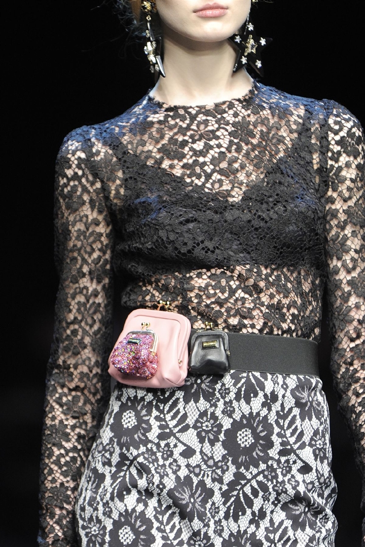 Dolce & Gabbana 2011-2012 Sonbahar/Kış Detay