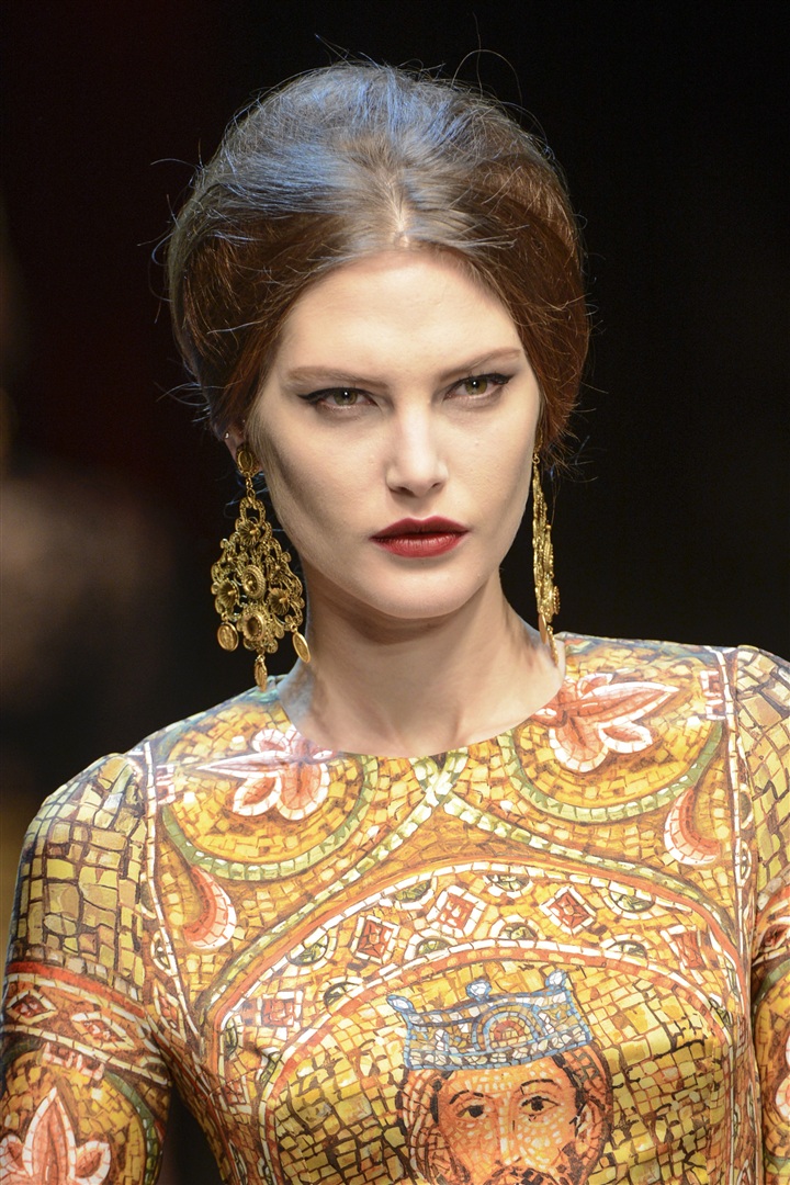 Dolce & Gabbana 2013-2014 Sonbahar/Kış Detay