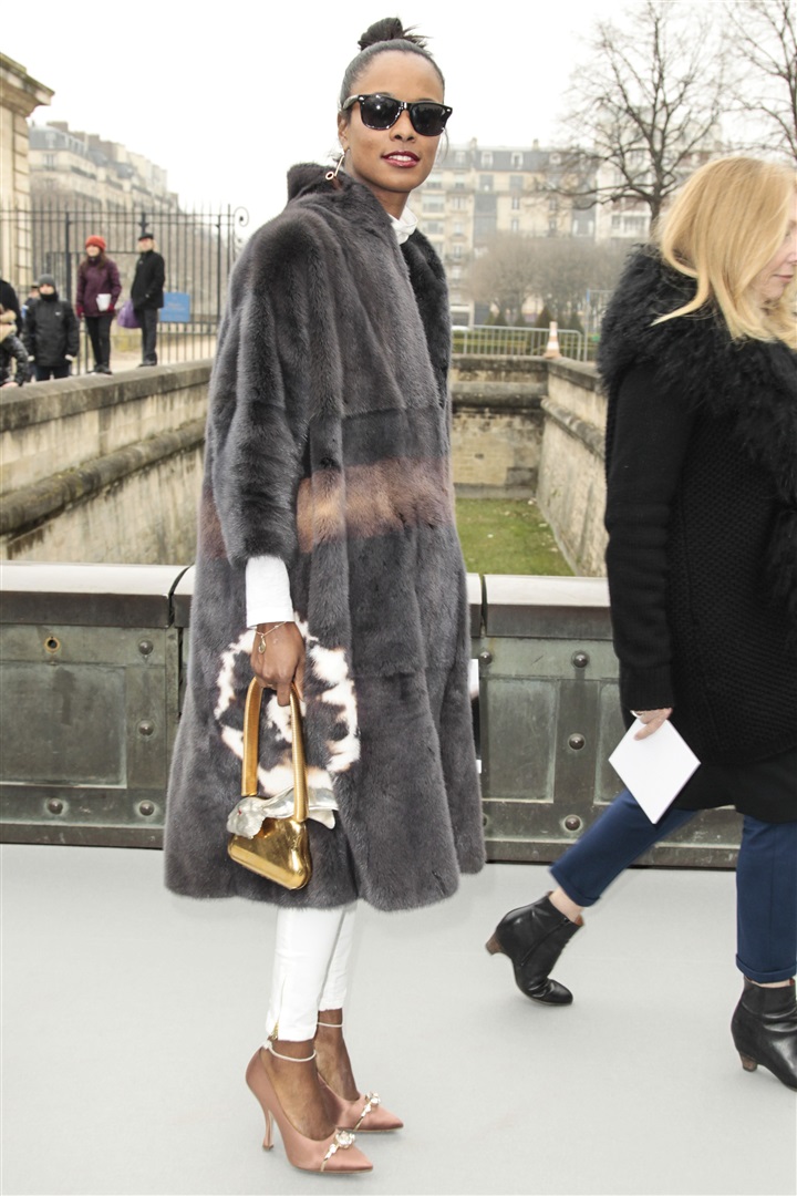 Christian Dior 2013-2014 Sonbahar/Kış Ön Sıradakiler