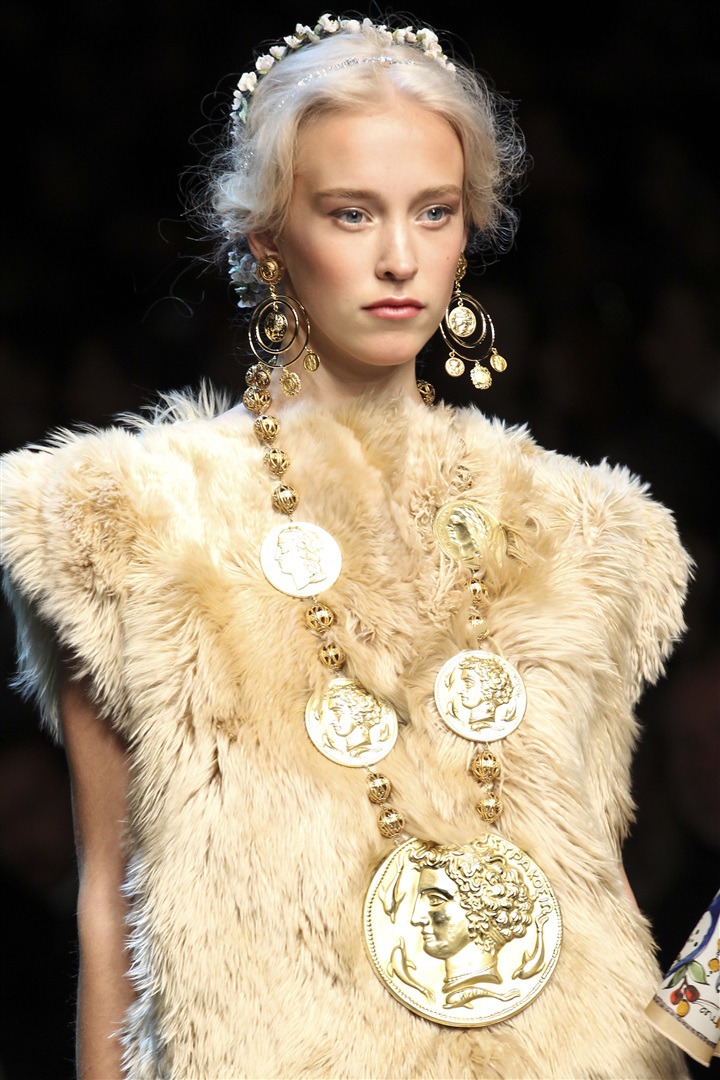 Dolce & Gabbana 2014 İlkbahar/Yaz Detay