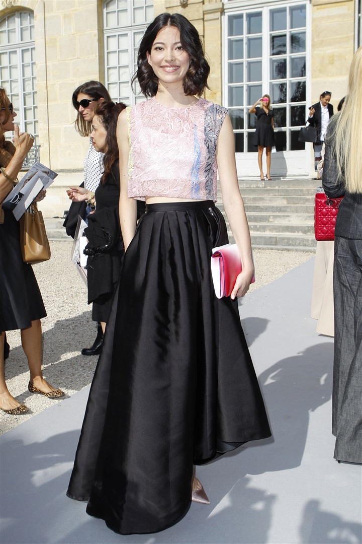 Christian Dior 2014 İlkbahar/Yaz Ön Sıradakiler
