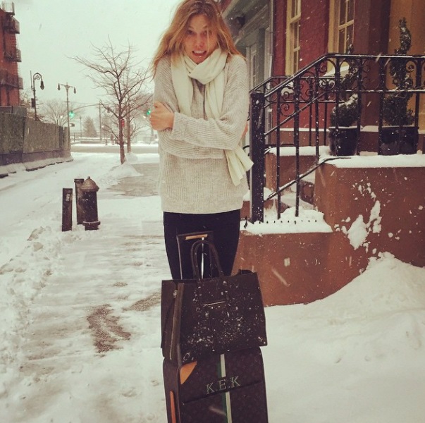 Natasha Poly'den Cara Delevingne'ye Instagram'da Bu Hafta