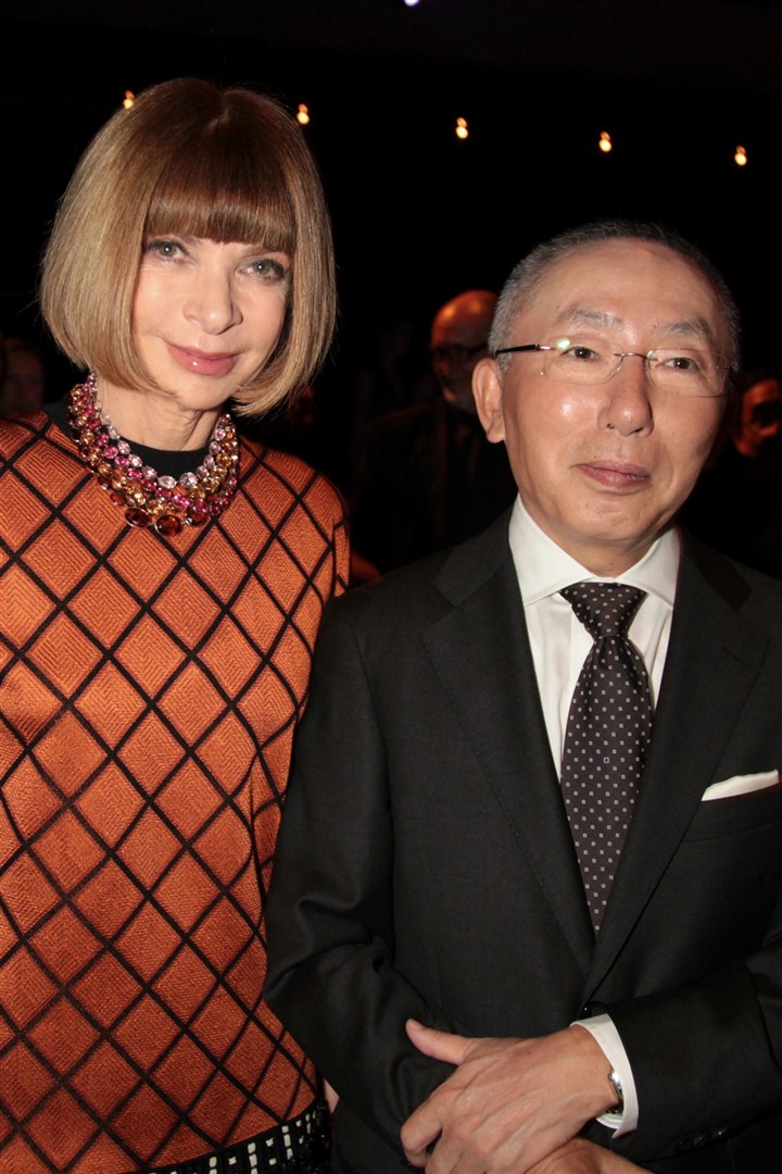 Tasarımcılar ve Vogue ailesi Fashion's Night Out Japonya için bir aradaydı.