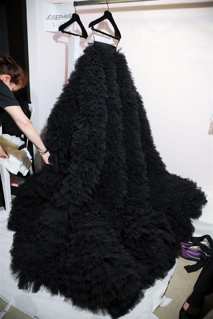 Giambattista Valli 2011-2012 Sonbahar/Kış Couture Çekim Arkası