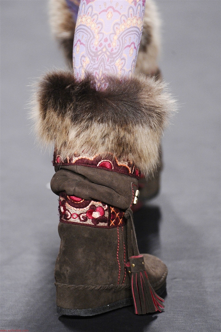 Anna Sui 2010-2011 Sonbahar/Kış Detay