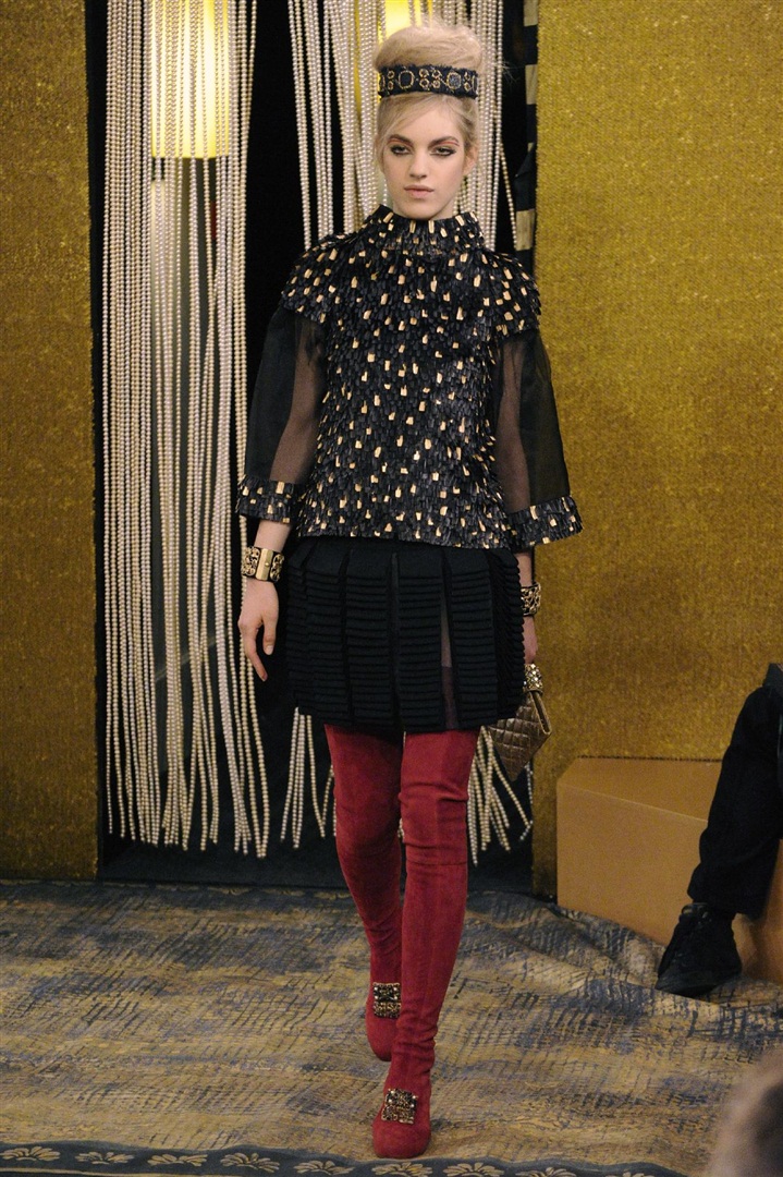 Chanel 2011 Pre-Fall Koleksiyonu, Bizans'ın zengin mirasından ilham alıyor.
