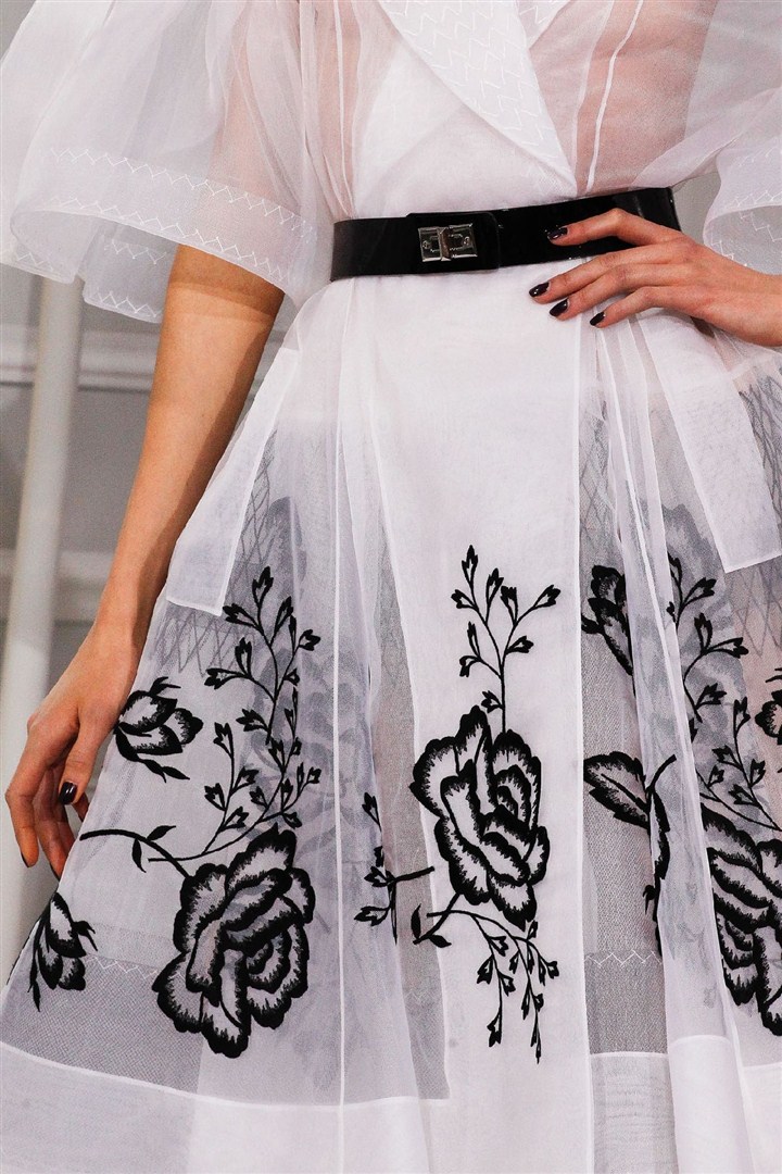Christian Dior 2012 İlkbahar/Yaz Couture Detay
