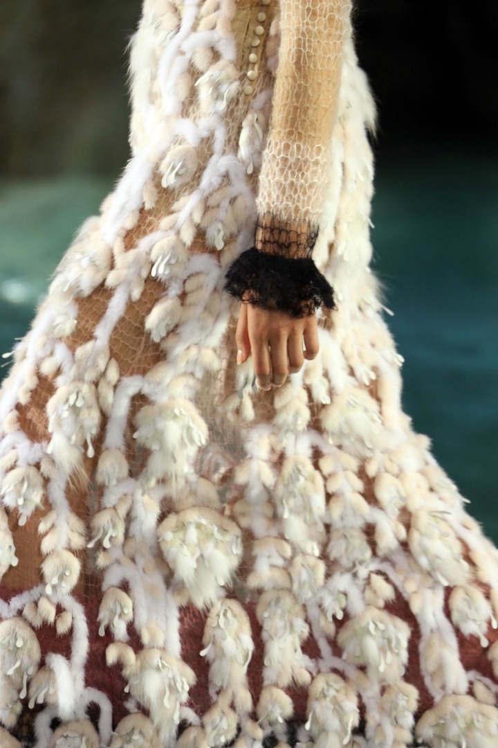 Fendi 2016 Sonbahar/Kış Couture Detay