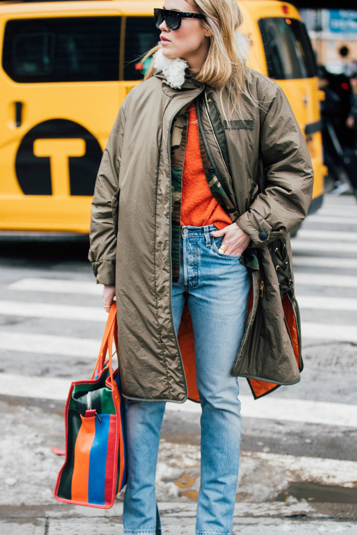 Sokak Stili: 2017 Sonbahar/Kış New York Moda Haftası 7. Gün