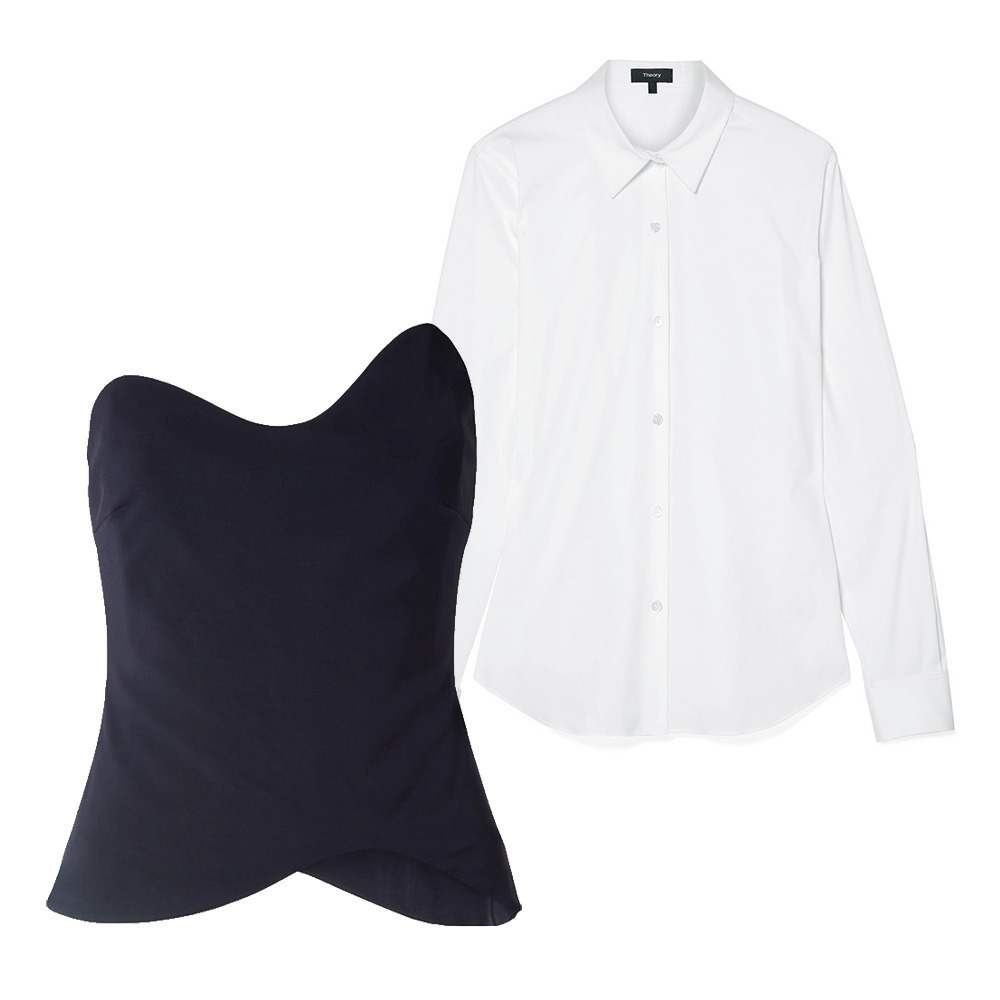 Favori İkili: Korse + Beyaz Gömlek