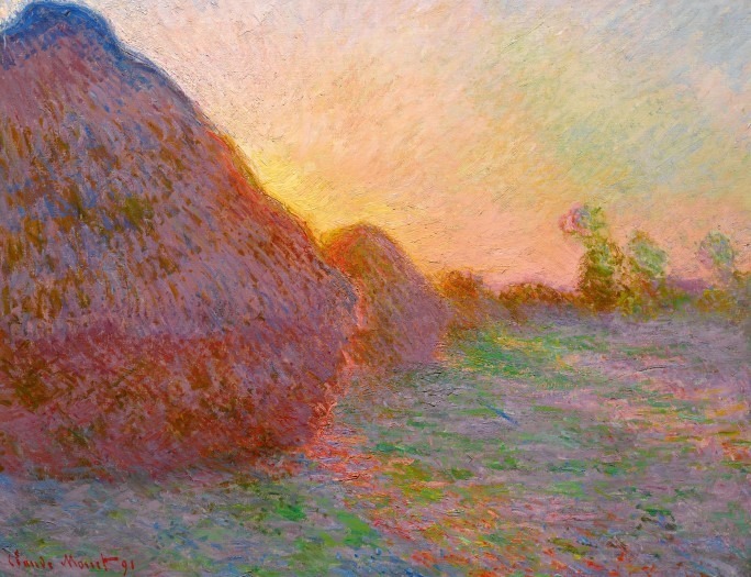 Claude Monet, Saman Yığınları