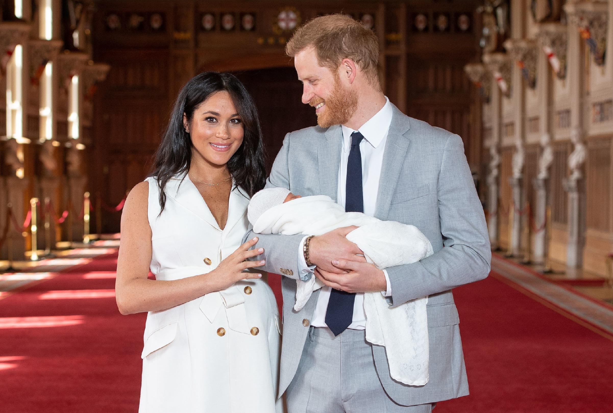İşte Meghan Markle ve Prens Harry'nin Bebeklerinin İlk Fotoğrafı