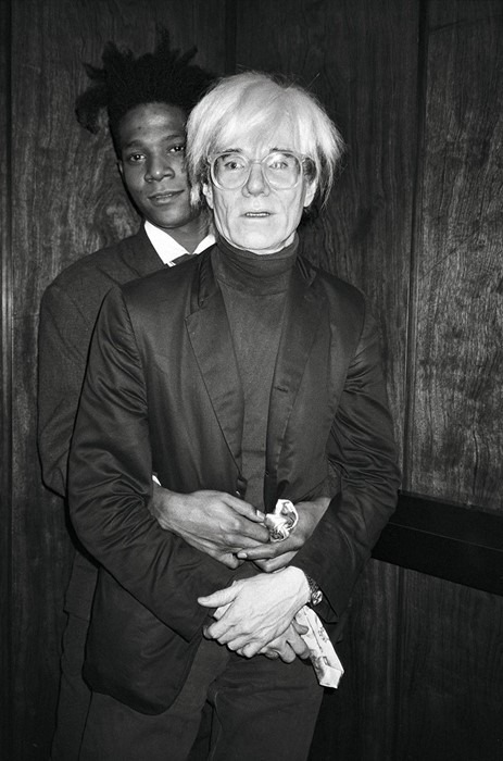 Jean Michel Basquiat, Andy Warhol