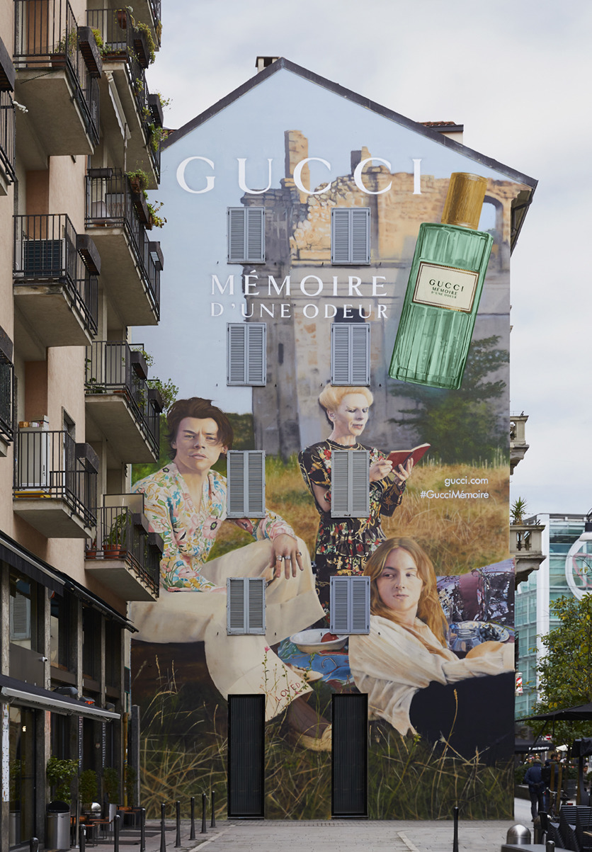 Görülmeye Değer: Gucci Mémoire d'une Odeur Duvarları