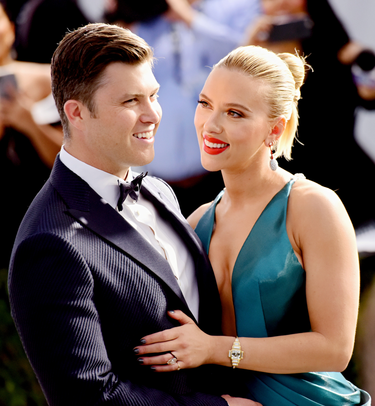 Scarlett Johansson ile Colin Jost Gizli Bir Düğünle Evlendi